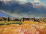 Italy Pisa area Storm brewing